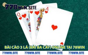 bài cào 3 lá (bài ba cây) online tại 78win